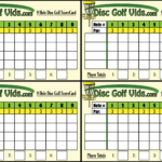 Discgolfvids Disc Golf Scorecards! Intended For Golf Score Cards Template