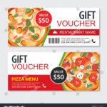 Discount Gift Voucher Fast Food Template | Business/finance For Pizza Gift Certificate Template