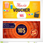 Discount Voucher Movie Template, Cinema Gift Certificate Throughout Movie Gift Certificate Template