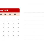 Download 2020 Calendar For Powerpoint | Download Free In Microsoft Powerpoint Calendar Template