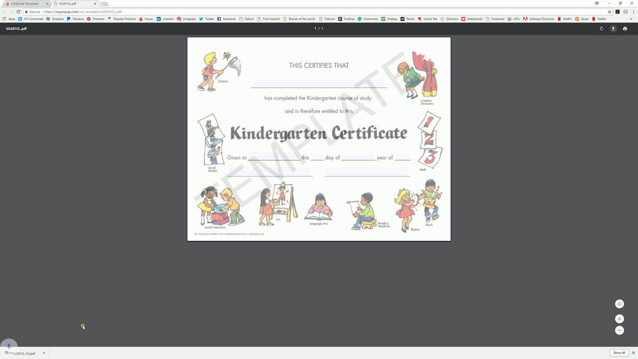 Download And Edit With System Viewer - Hayes Certificate In Hayes Certificate Templates