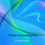 Download Free Blue Fantasy Powerpoint Template For Presentation Intended For Powerpoint 2007 Template Free Download