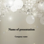 Download Free Falling Snow Powerpoint Template For Presentation With Regard To Snow Powerpoint Template