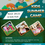 Download Free Great Fun Kids Summer Camp Flyer Design Templates For Summer Camp Brochure Template Free Download