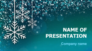 Download Free Snowing Snow Powerpoint Theme For Presentation with Snow Powerpoint Template