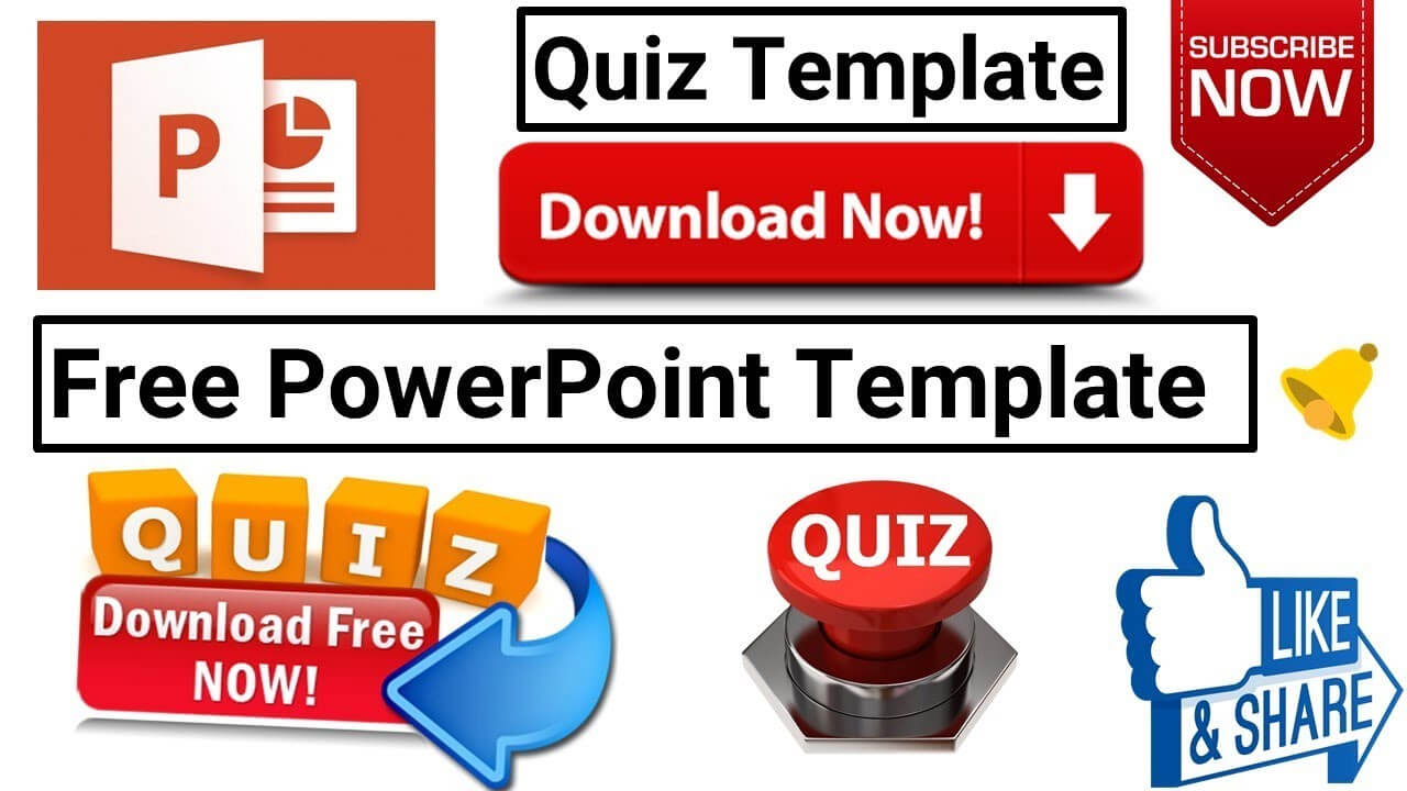 Download Free Template For Making Powerpoint Visual Quiz 2018 Updated Throughout Powerpoint Quiz Template Free Download