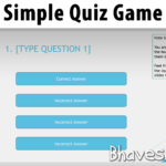 Download Powerpoint Template – Interactive Quiz Game For Regarding Powerpoint Quiz Template Free Download