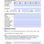 Download Sample Credit Card Authorization Form Template In Credit Card Payment Form Template Pdf