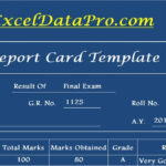 Download School Report Card And Mark Sheet Excel Template Regarding High School Student Report Card Template