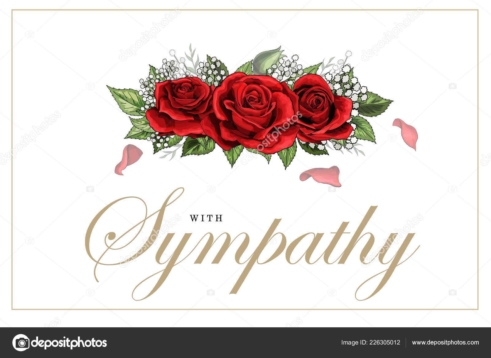 Download Sympathy Card – Barati.ald2014 For Sympathy Card Template