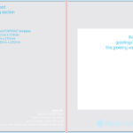 Downloadable Greeting Card Template – Papele Throughout Greeting Card Layout Templates