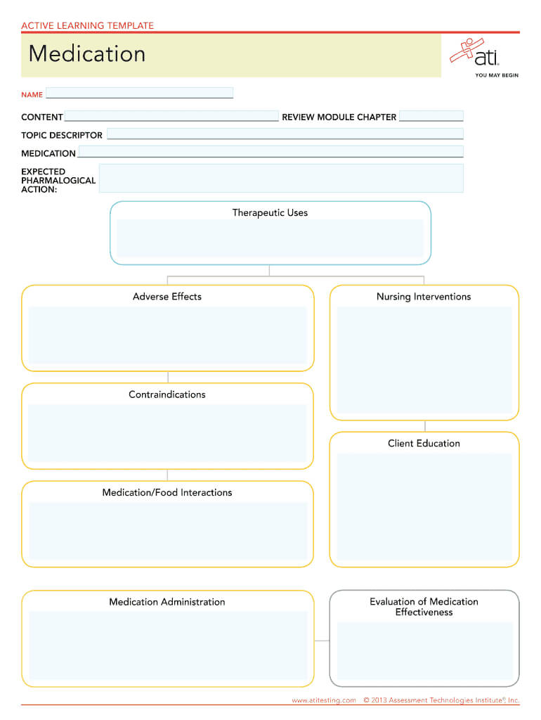 Drug Card Template - Fill Online, Printable, Fillable, Blank Pertaining To Medication Card Template