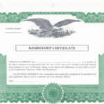 Duke 6 Membership Stock Certificates With Llc Membership Certificate Template
