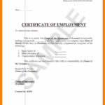 ❤️ Free Printable Certificate Of Employment Form Sample Regarding Certificate For Years Of Service Template
