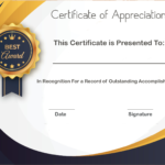 ❤️ Sample Certificate Of Appreciation Form Template❤️ Throughout Volunteer Award Certificate Template