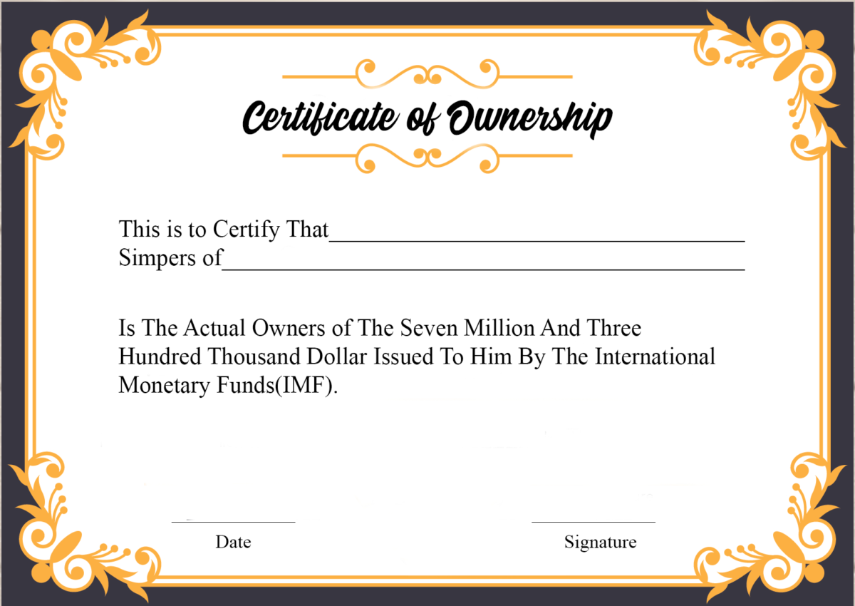 ownership-certificate-template-sample-professional-templates