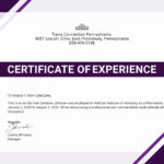 ❤️free Printable Certificate Of Experience Sample Template❤️ Intended For Good Job Certificate Template