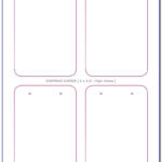 Earring Display Cards Template | Marseillevitrollesrugby For Auction Bid Cards Template