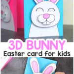 Easter Bunny Card – Easy Peasy And Fun Inside Easter Chick Card Template