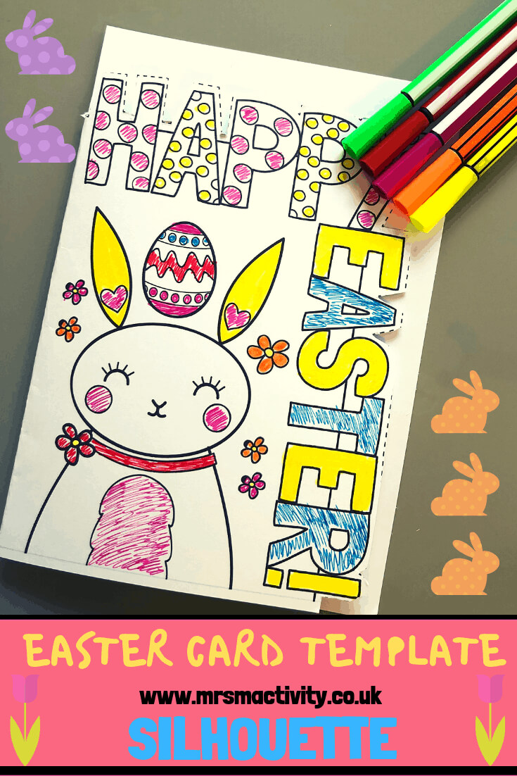 Easter Card Template | Mrs Mactivity Inside Easter Card Template Ks2