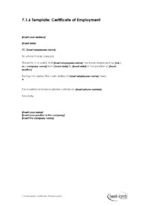 Editable Certificate Of Employment Template - Google Docs pertaining to Template Of Certificate Of Employment