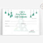 Editable Christmas Gift Certificate Throughout Merry Christmas Gift Certificate Templates