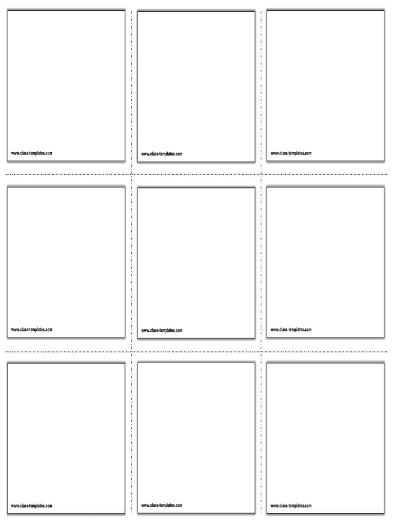 Editable Flashcard Template Word – Fill Online, Printable For Free Printable Blank Flash Cards Template