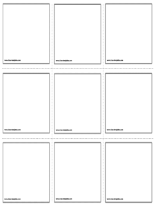 Editable Flashcard Template Word - Fill Online, Printable with regard to Free Printable Flash Cards Template