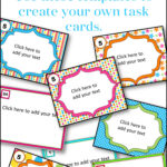 Editable Task Card Templates – Bkb Resources With Task Cards Template