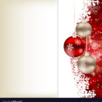 Elegant Christmas Card Template Inside Happy Holidays Card Template