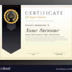 Elegant Diploma Award Certificate Template Design For Design A Certificate Template