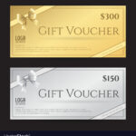 Elegant Gift Card Or Gift Voucher Template Pertaining To Elegant Gift Certificate Template
