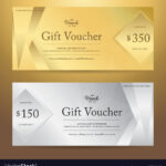 Elegant Gift Voucher Or Gift Card Template With Regard To Elegant Gift Certificate Template