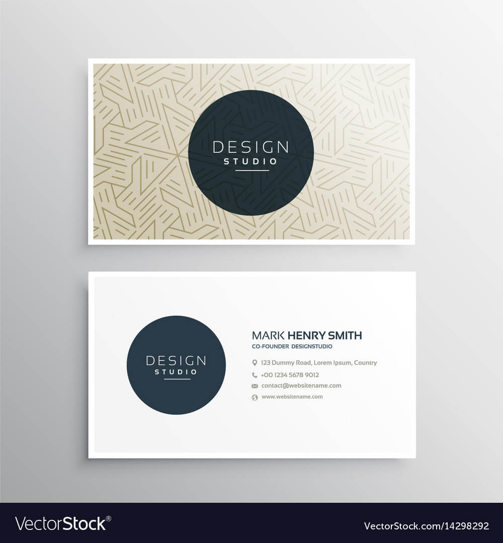 Elegrant Business Company Visiting Card Template With Regard To Company Business Cards Templates