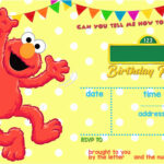 Elmo Birthday Party Invitations Free Printable Elmo Sesame Pertaining To Elmo Birthday Card Template