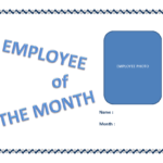 Employee Of The Month Certificate Template | Templates At Throughout Employee Of The Month Certificate Template With Picture