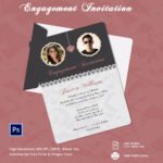 Engagement Invitations Cards – Party Invitation Collection Pertaining To Engagement Invitation Card Template