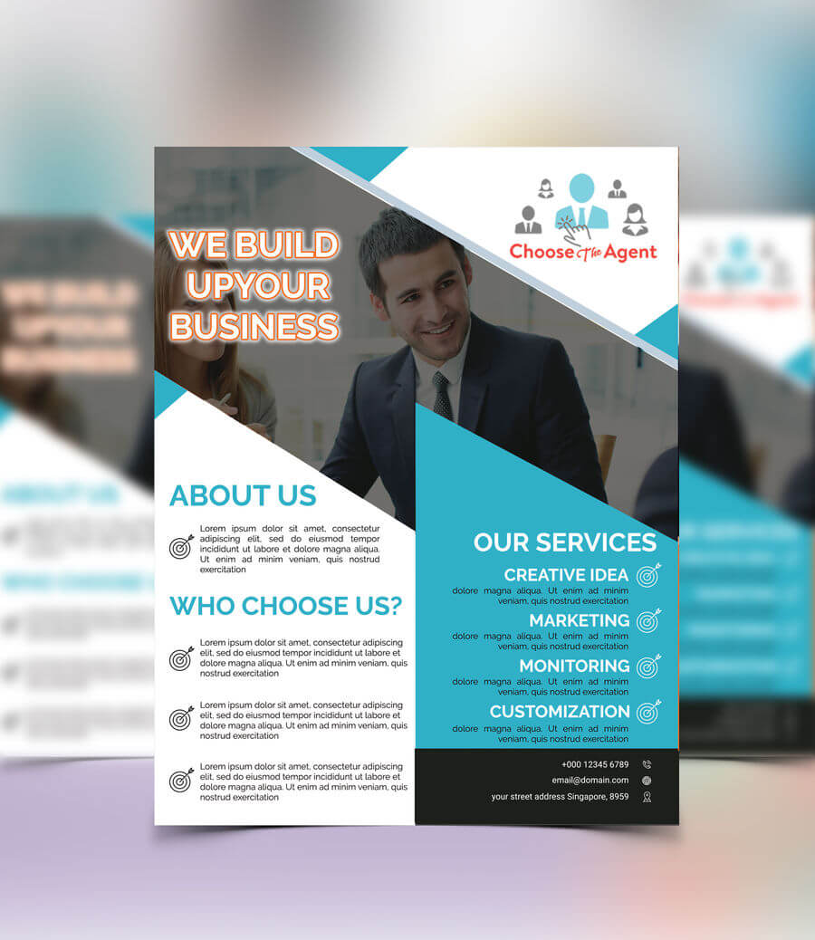 Entry #25Tanbirhossain191 For Need A One Page Flyer Pertaining To One Page Brochure Template
