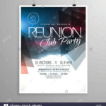 Event Club Party Flyer Template Brochure Design Stock Vector Intended For Welcome Brochure Template