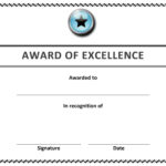 🥰 Free Sample Of Certificate Of Award Templates🥰 Regarding Word Certificate Of Achievement Template