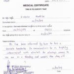 Fake Medical Certificate Philippines Medical Certificate Within Free Fake Medical Certificate Template