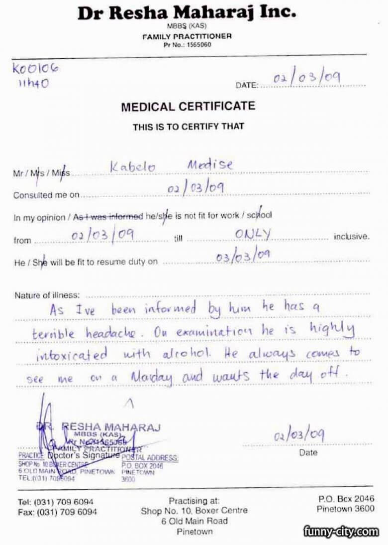 Fake Medical Certificate Philippines Medical Certificate Within Free Fake Medical Certificate Template
