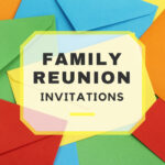 Family Reunion Invitations With Reunion Invitation Card Templates