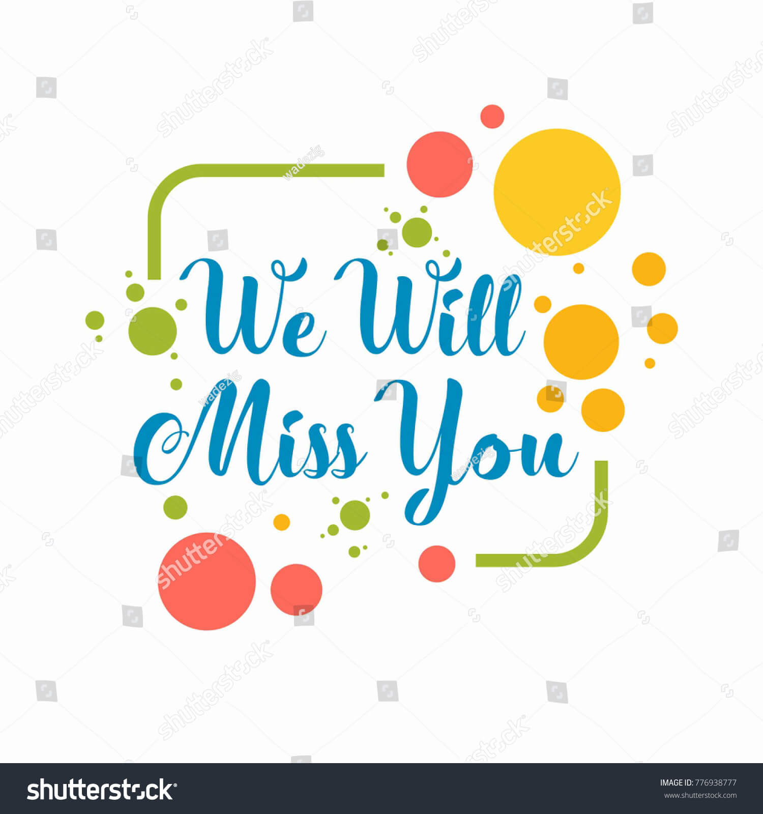 Farewell Images, Stock Photos & Vectors | Shutterstock Throughout Goodbye Card Template