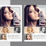 Fashion Modeling Comp Card Template Intended For Zed Card Template