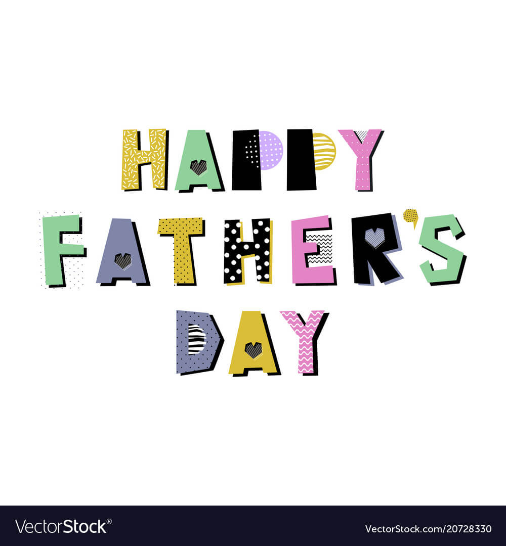 Fathers Day Card Template In Fathers Day Card Template