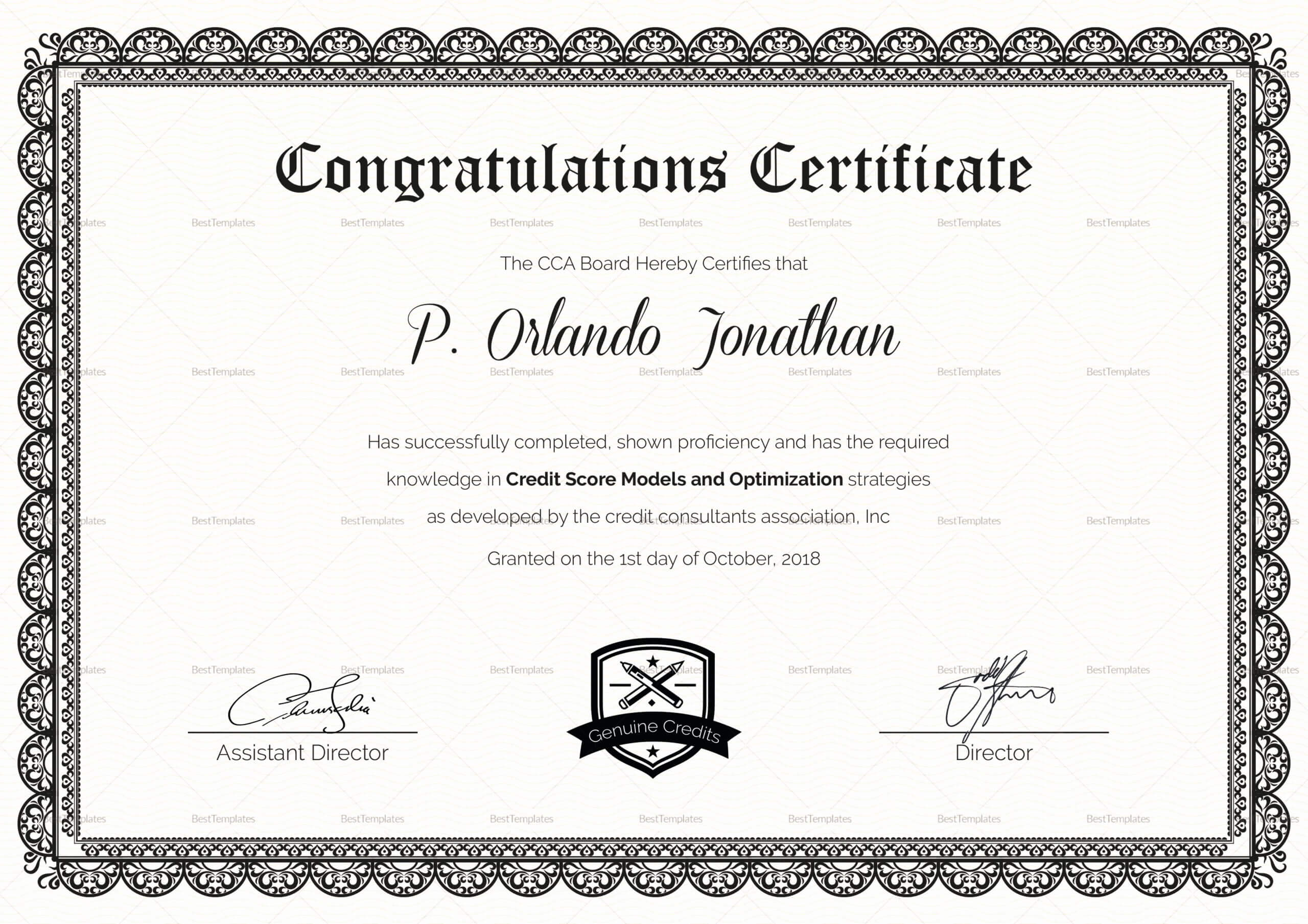 Fcd5C70 Congratulations Certificate Template | Wiring Resources Throughout Congratulations Certificate Word Template