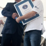 File:mike Perham With The Guinness World Records Certificate Within Guinness World Record Certificate Template