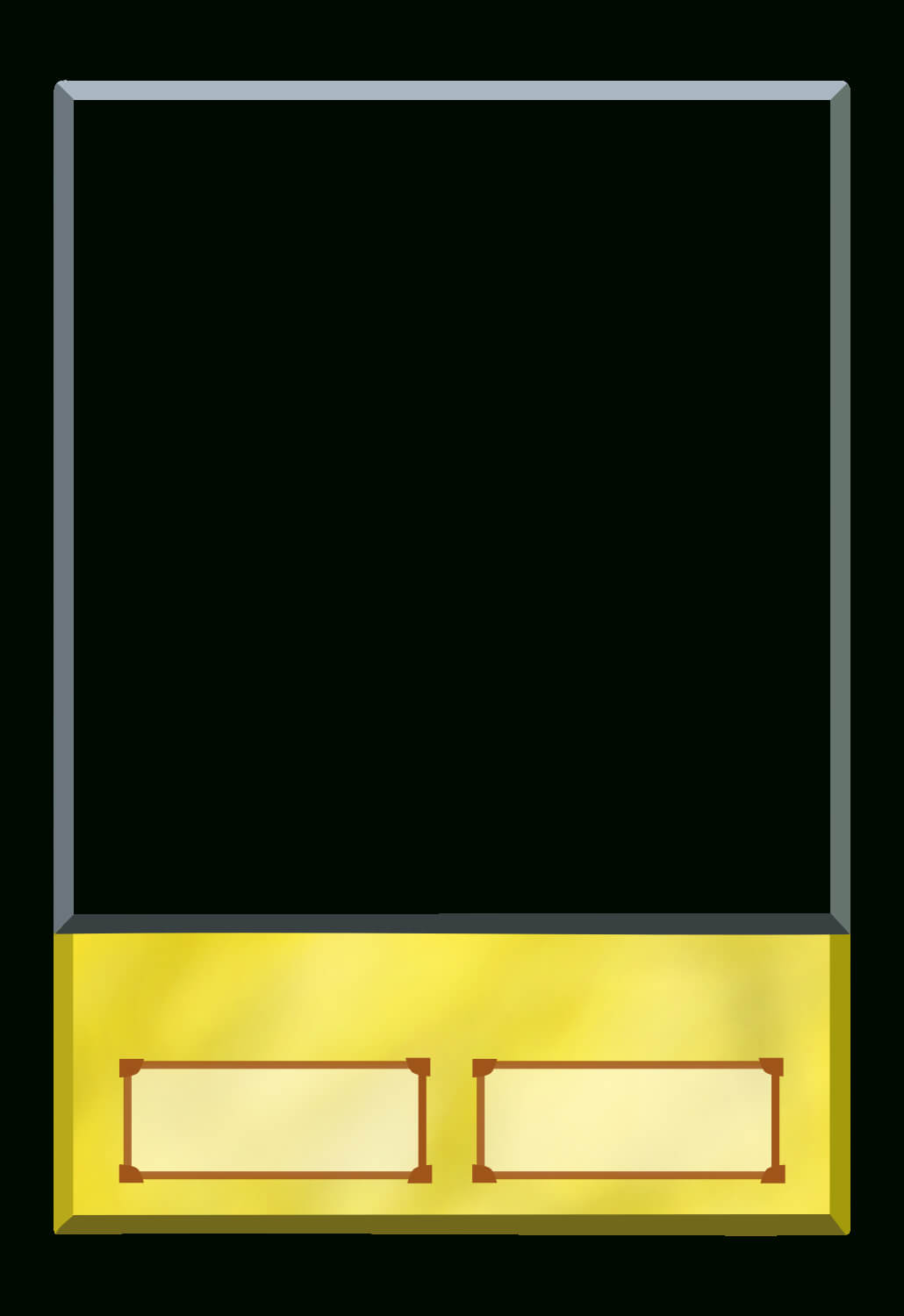 File:yu Gi Oh Anime Style Cards Normal Monster Template For Yugioh Card Template