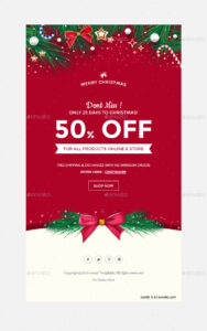 Finding The Right Holiday Greetings Email Template - Mailbird inside Holiday Card Email Template